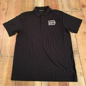 Sport-Tek Black Polo with Defy Logo men’s size Large